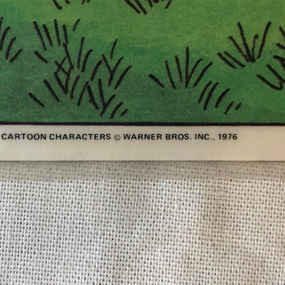 Set of 6 Vintage 1976 Warner Bros Inc Pepsi & Pepsi Cola Looney Tunes Laminated - Picture 10 of 10